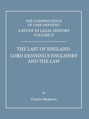 cover image of A Study in Legal History, Volume 2